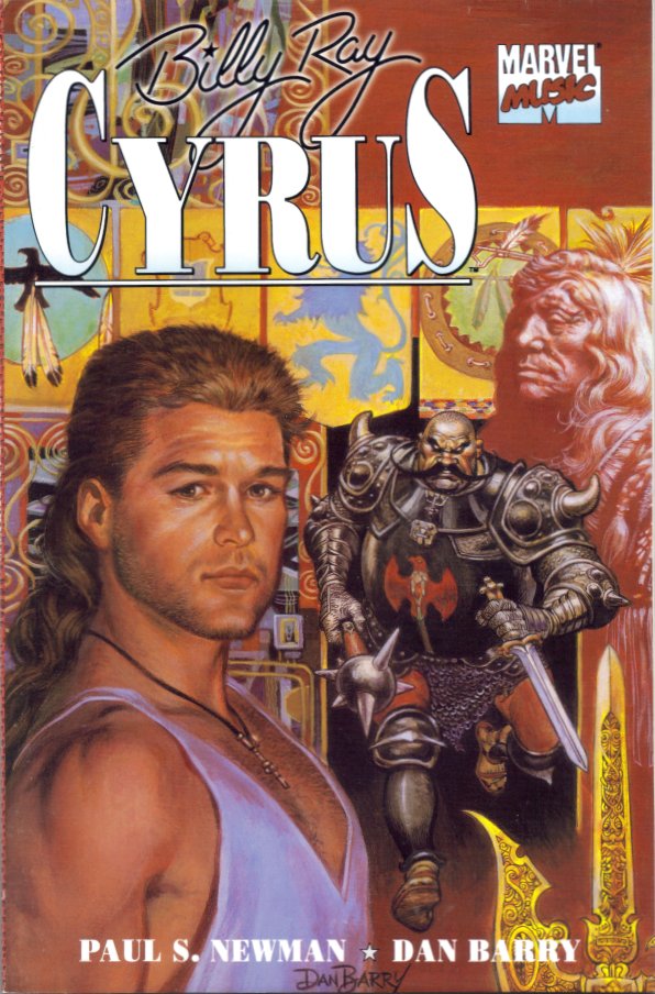 Billy Ray Cyrus. The comic.