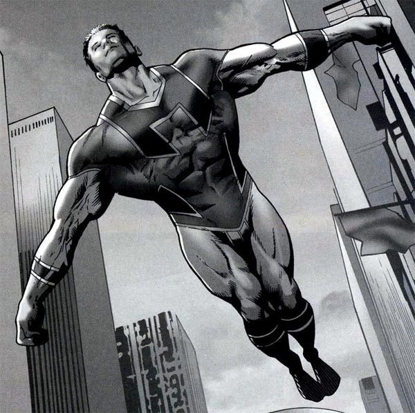Tattooed guy on the left and Colossus have exactly the same body. Tattooed guy on the left and Colossus have exactly the same body.
